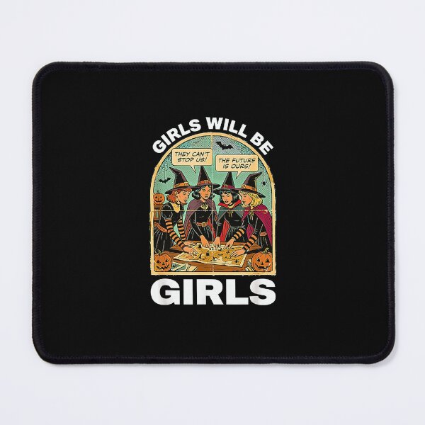 Item preview, Girls Will Be Girls Funny Witch Cigarette Tarot Card designed and sold by Byhergawaa.