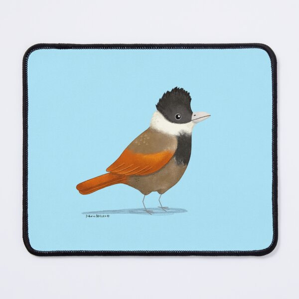 Item preview, White Bearded Antshrike Bird designed and sold by julianamotzko.