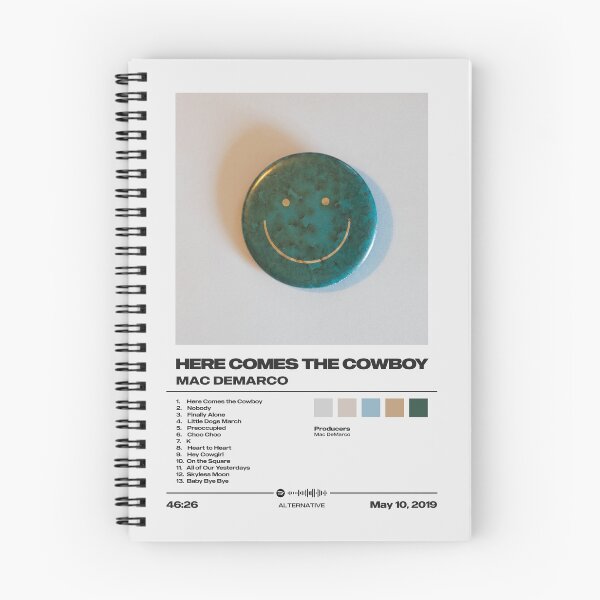 Item preview, Here Comes the Cowboy by Mac DeMarco designed and sold by FourthWall Prints.