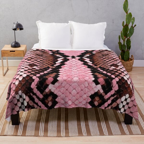 Item preview, Pink Snakeskin Pattern — Trendy Exotic Python Skin Seamless Print designed and sold by LYAN-STORE.