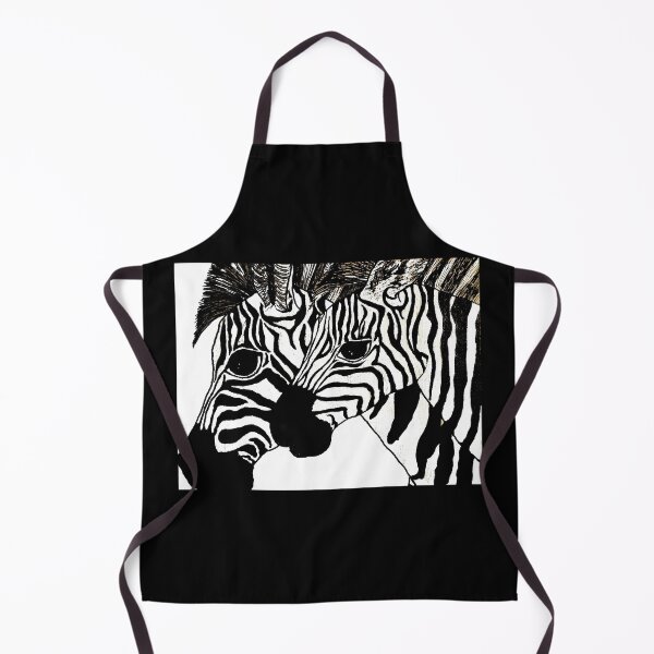 Item preview, Zebras - Pen and Ink on paper designed and sold by Jamie  Taylor.