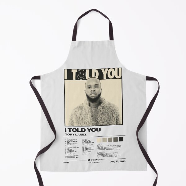 Item preview, I Told You by Tory Lanez - Tracklist Art designed and sold by FourthWall Prints.