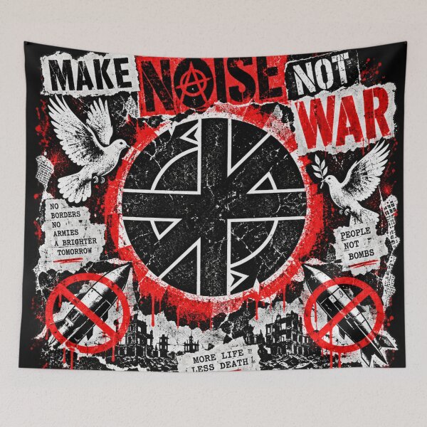 Item preview, MAKE NOISE NOT WAR designed and sold by Odins-eye.
