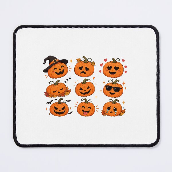 Item preview, Cute Halloween Pumpkin Faces – Funny Jack O Lantern Collection designed and sold by my-trendy-shop.