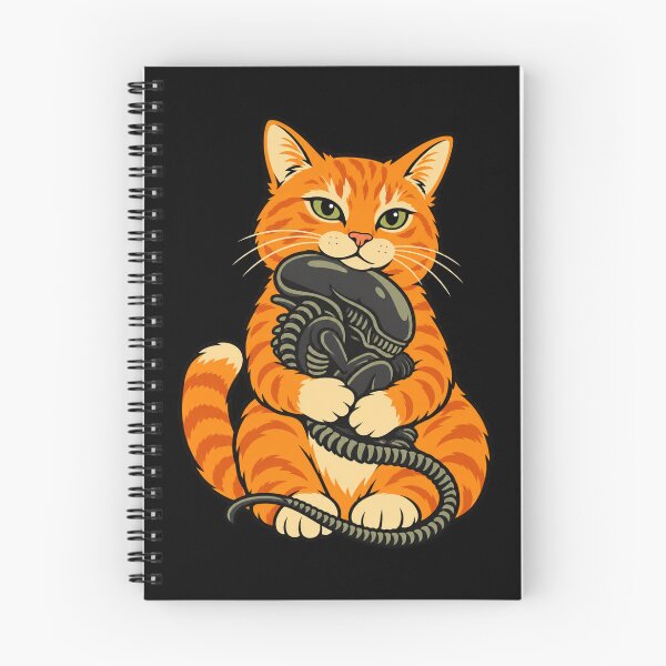 Item preview, Cat Carrying Alien funny Halloween designed and sold by Kladhadredo.