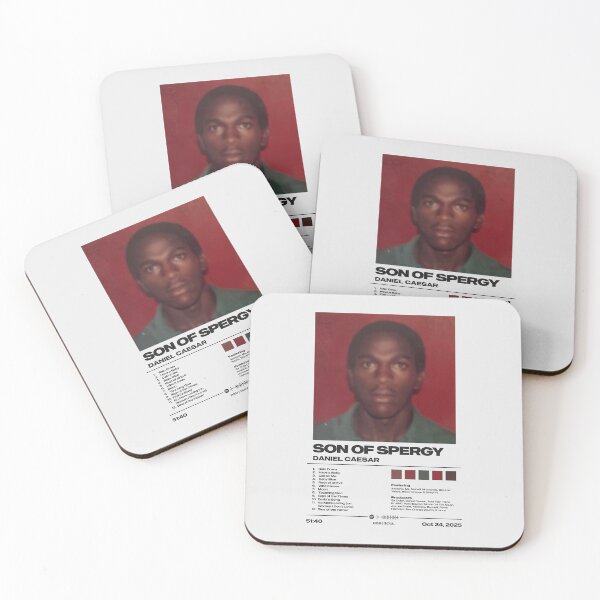 Item preview, Son Of Spergy by Daniel Caesar - Tracklist Art designed and sold by FourthWall Prints.