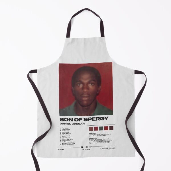 Item preview, Son Of Spergy by Daniel Caesar - Tracklist Art designed and sold by FourthWall Prints.
