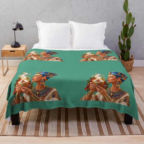 Item preview, Christmas Queen Nefertari – Egyptian Holiday Magic designed and sold by NEFERSIGN.