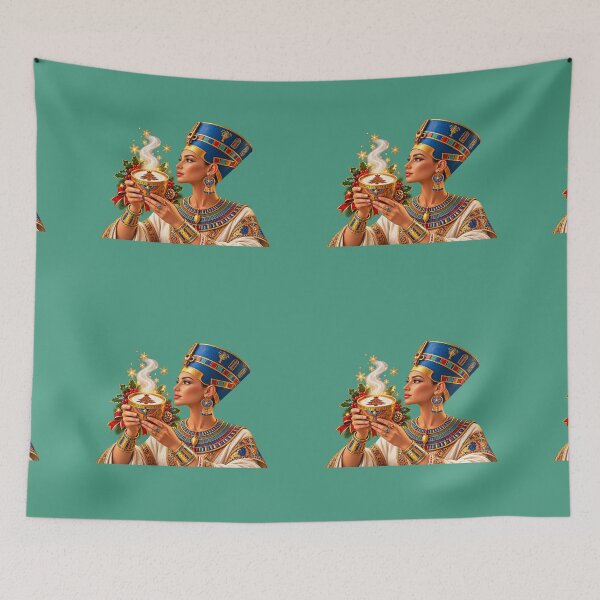 Item preview, Christmas Queen Nefertari – Egyptian Holiday Magic designed and sold by NEFERSIGN.
