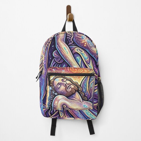 Item preview, Michelangelo's Pietà - Psychedelic Sacred Art designed and sold by Lucid Dream Pixel.
