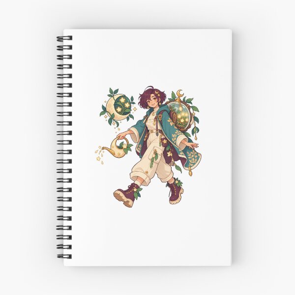 Item preview, Moonseed Courier – Cozy Fantasy Anime Gardener designed and sold by AnimeOrbit.