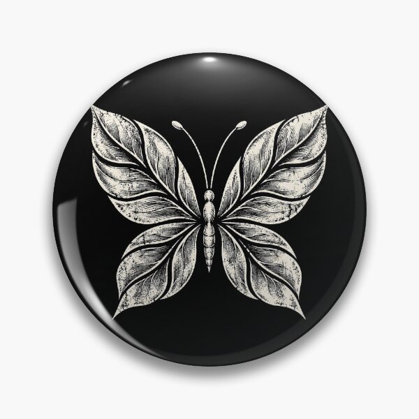 Item preview, Vintage Butterfly Botanical Leaf Wings Nature Illustration designed and sold by Kladhadredo.