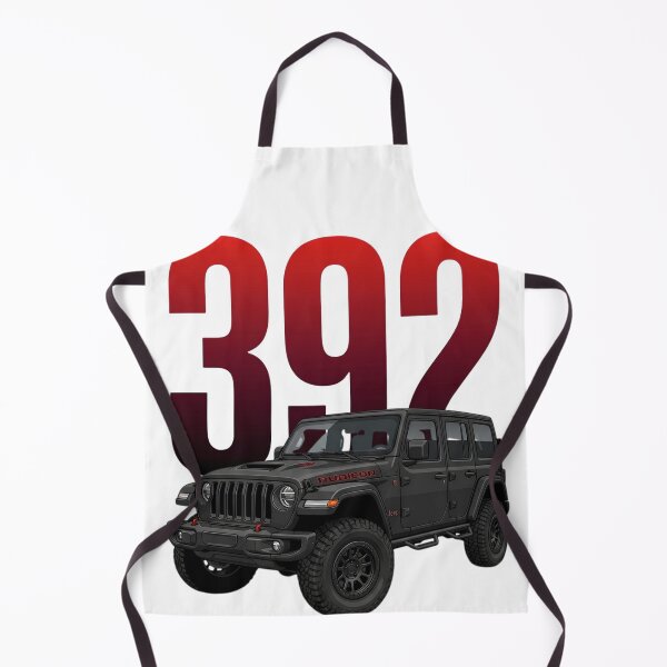 Artikelvorschau, Jeep Wrangler Rubicon 392 V8 Offroad Schwarz 4x4 SUV Art entworfen und verkauft von Motorline44.