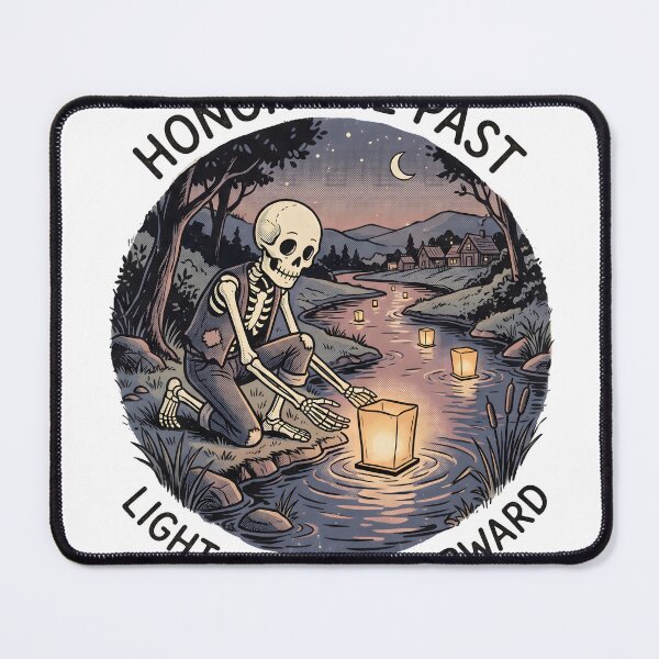 Item preview, Honor The Past Light The Way Forward Skeleton designed and sold by MisteryDesigner.