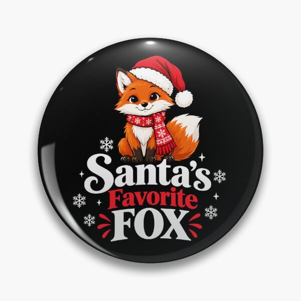 Item preview, Santa’s Favorite Fox Christmas Cute Fox Holiday designed and sold by mraihan.