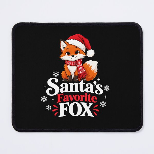 Item preview, Santa’s Favorite Fox Christmas Cute Fox Holiday designed and sold by mraihan.