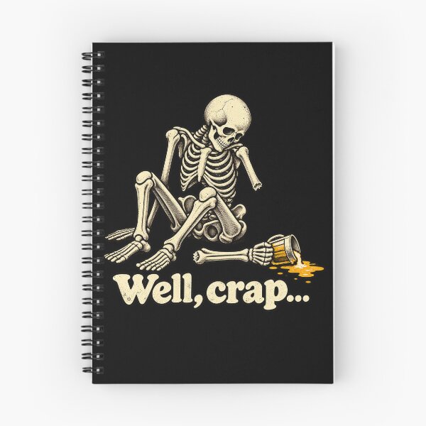 Item preview, Skeleton Halloween Beer Well Crap designed and sold by Kladhadredo.