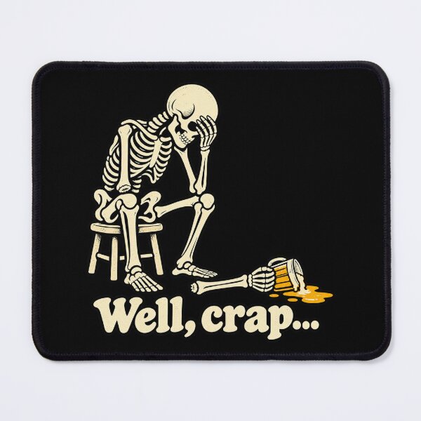 Item preview, Skeleton Halloween Beer Well Crap designed and sold by Kladhadredo.