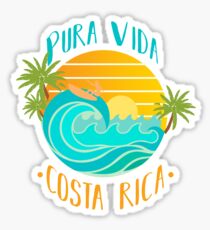 Pura Vida Costa Rica Sticker