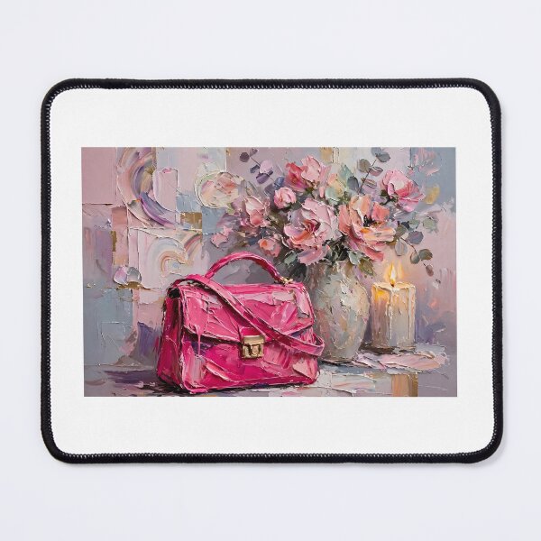 Item preview, Pink purse an candle light  designed and sold by Tonyasartprints.