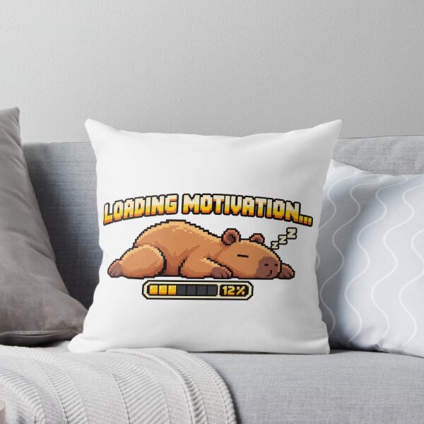 Item preview, Capybara Pixel Art: Loading Motivation designed and sold by CircinusStore.