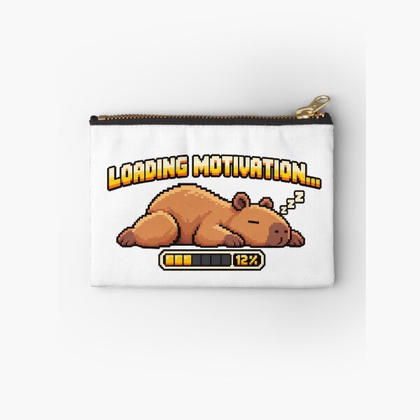 Item preview, Capybara Pixel Art: Loading Motivation designed and sold by CircinusStore.