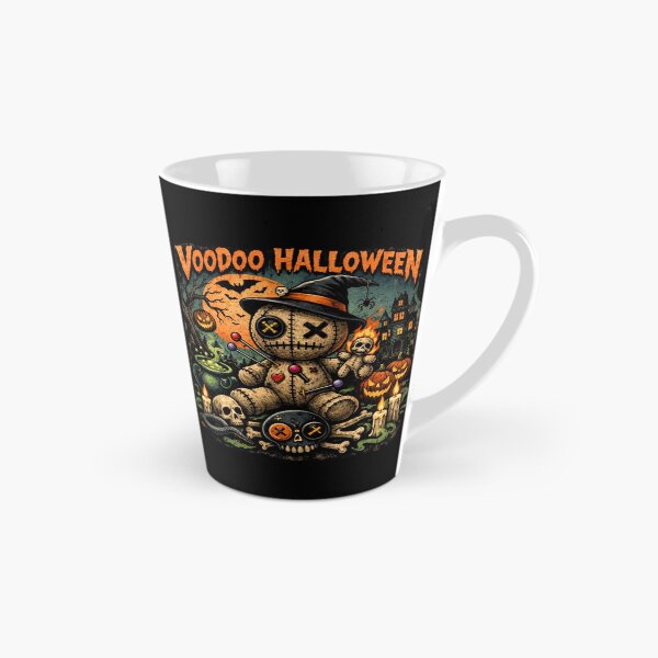 Item preview, Voodoo Doll Halloween Graphic Art designed and sold by ArtsyAlgorithms.