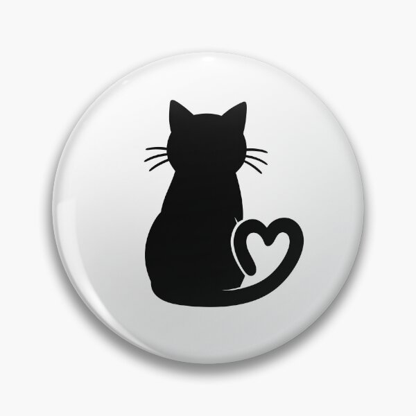 Item preview, Cat Love – Cute Heart Tail Design designed and sold by ArtPer-design.