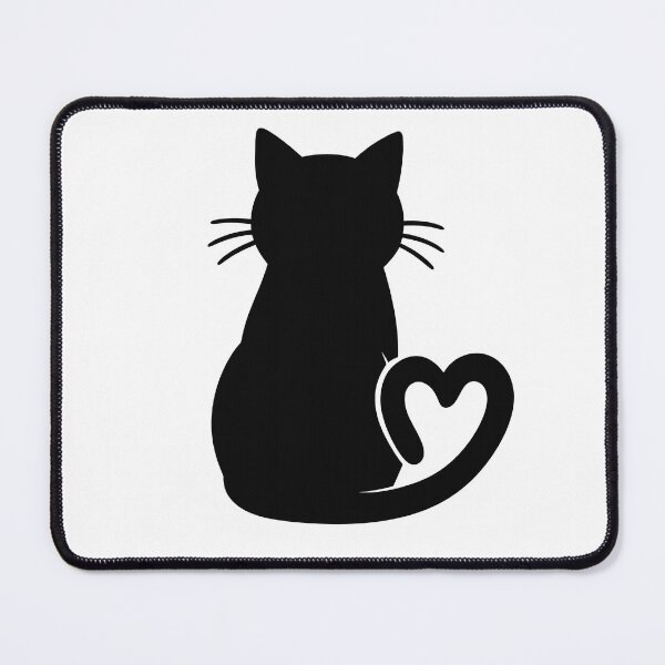 Item preview, Cat Love – Cute Heart Tail Design designed and sold by ArtPer-design.