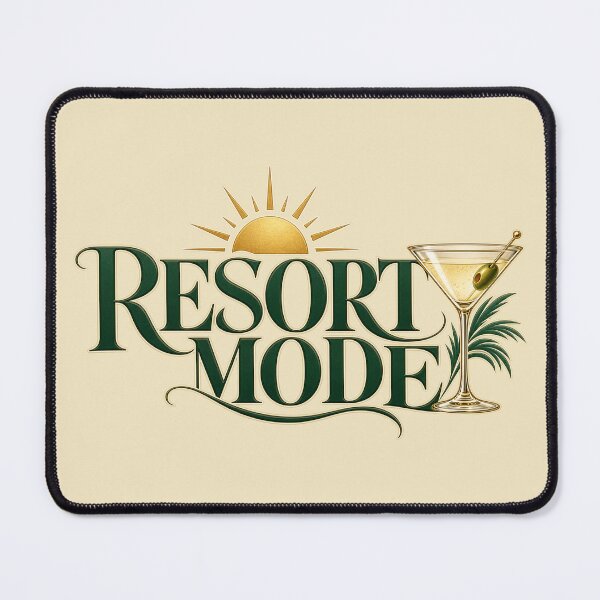 Item preview, Resort Mode Luxury Vacation Martini designed and sold by AndyGordon125.