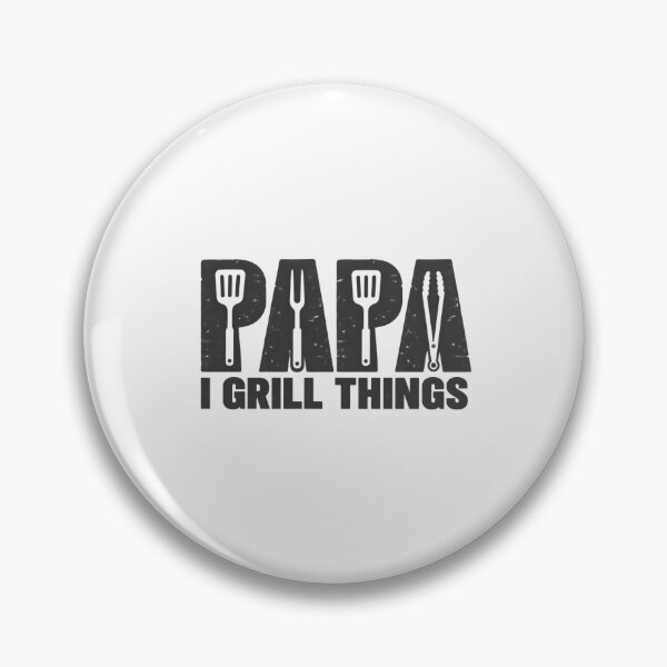 Item preview, Papa I Grill Things Funny BBQ Dad Grilling Graphic designed and sold by Whirx.