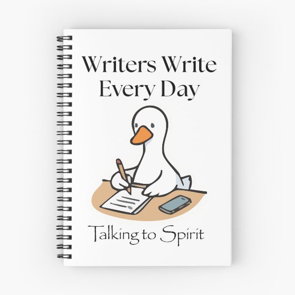 Item preview, Writers Write Every Day - So says the Goose designed and sold by TalkingToSpirit.