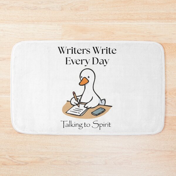 Item preview, Writers Write Every Day - So says the Goose designed and sold by TalkingToSpirit.