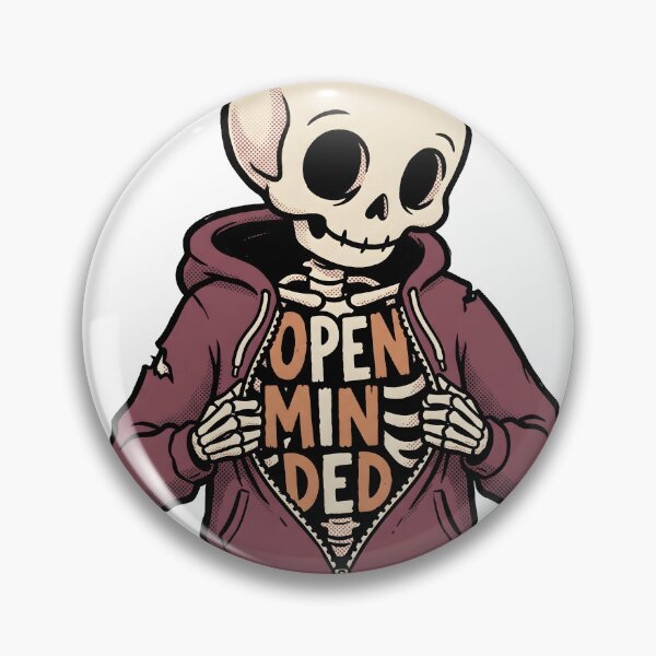 Item preview, Cartoon Skeleton Pulling Open a Zipper Running Down the Center of Its Torso designed and sold by MisteryDesigner.