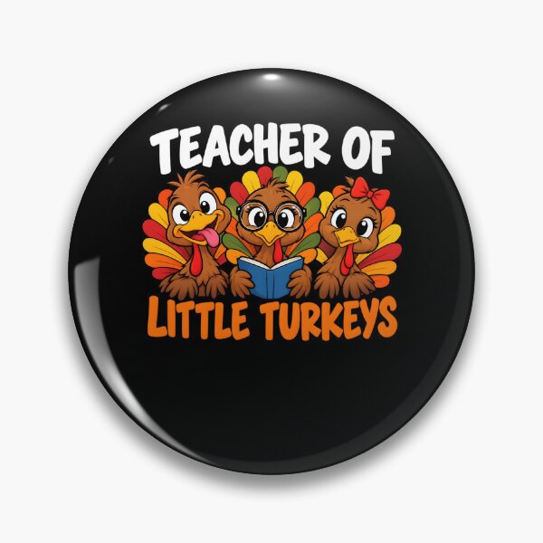 Item preview, Teacher of Little Turkeys Thanksgiving Classroom Fall Party designed and sold by clothesy7.