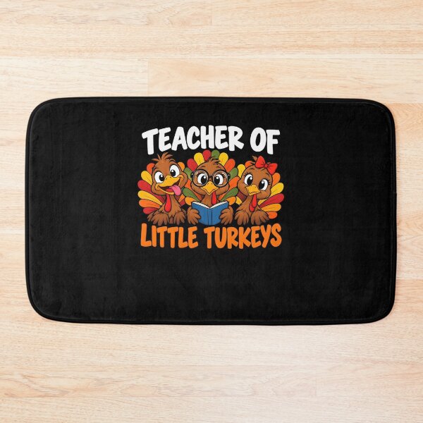 Item preview, Teacher of Little Turkeys Thanksgiving Classroom Fall Party designed and sold by clothesy7.