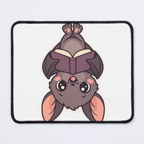 Item preview, Cute Reading Bat Up All Night With a Book designed and sold by OuqCreations.