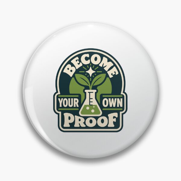 Item preview, Become Your Own Proof – Growing Plant in Flask designed and sold by Akioos.