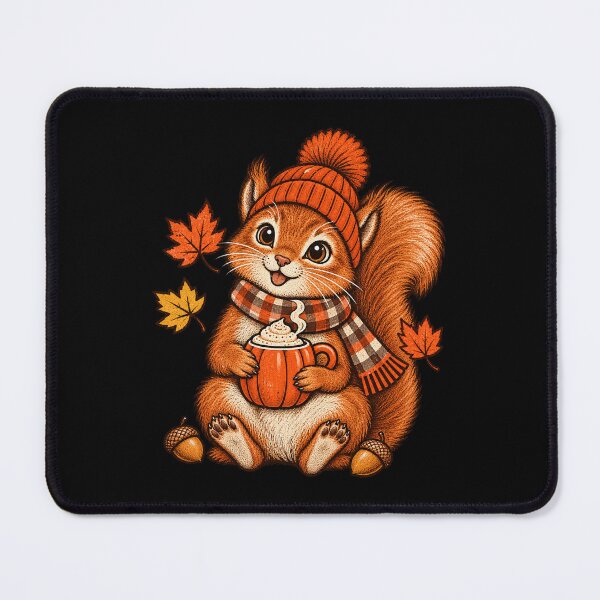 Item preview, Cute Squirrel Pumpkin Spice Cozy Fall Autumn designed and sold by Kladhadredo.