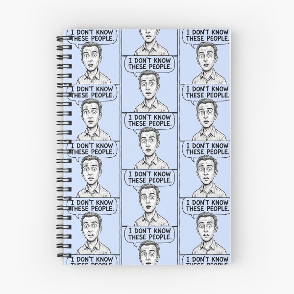 Item preview, I Don't Know These People-Confused Character designed and sold by ThreadRiotTees.