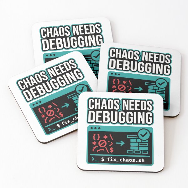 Item preview, Chaos Needs Debugging Funny Developer Mindset Gift designed and sold by Ixnor.