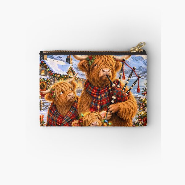 Item preview, Highland Cow Christmas Fun designed and sold by Sybille-Yates.