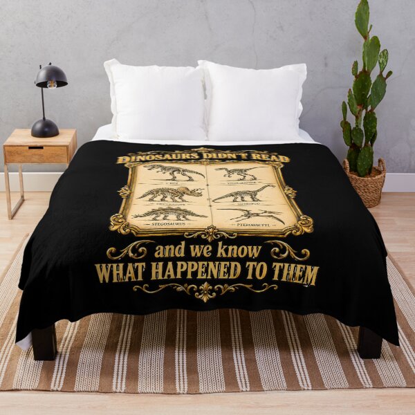 Item preview, Dinosaurs Didn't Read Skeleton Fossil Teacher Graphic designed and sold by Whirx.