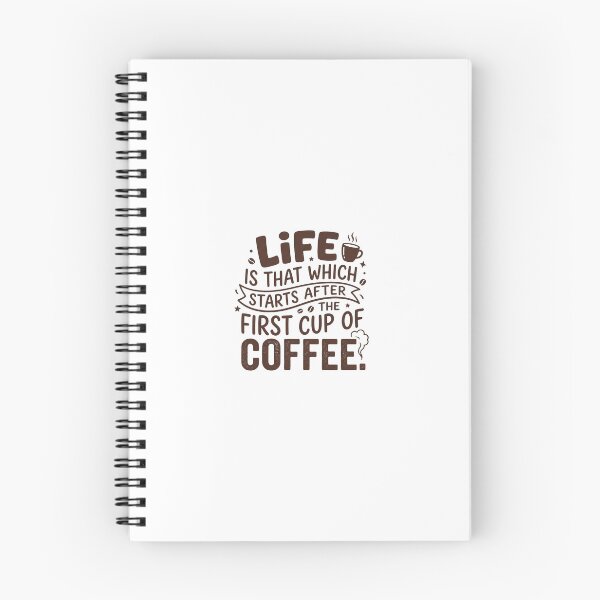 Item preview, Life Begins After The First Cup Of Coffee - Fun Typography designed and sold by FootprintofLove.