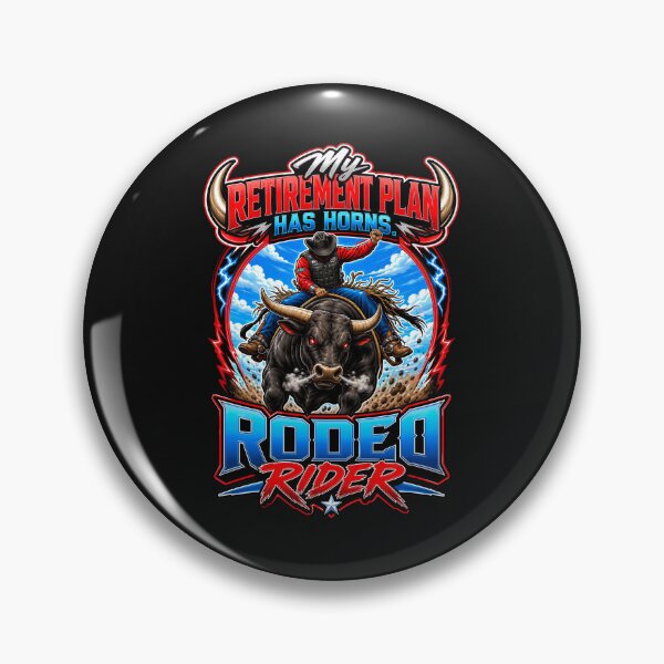 Item preview, My Retirement Plan Has Horns – Funny Bull Riding Rodeo Cowboy Retirement designed and sold by WLHmedia.com .
