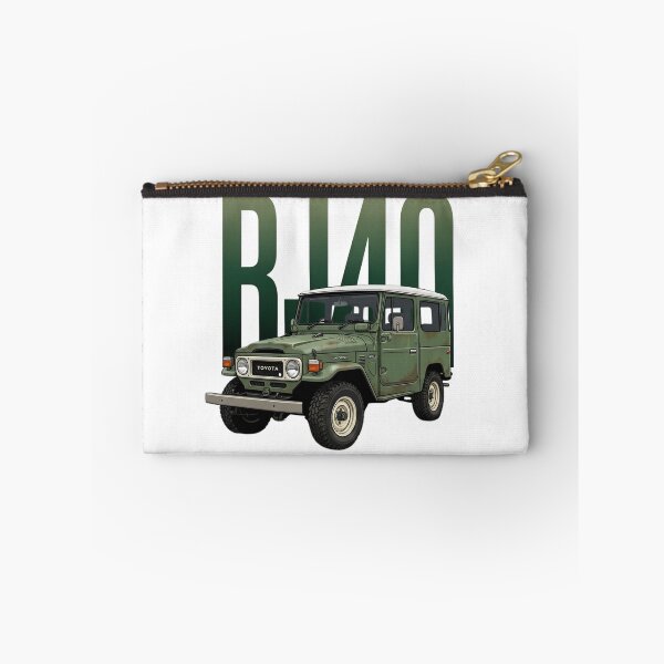 Item preview, Toyota Land Cruiser BJ40 Classic 4x4 Vintage Olive Green SUV Art designed and sold by Motorline44.
