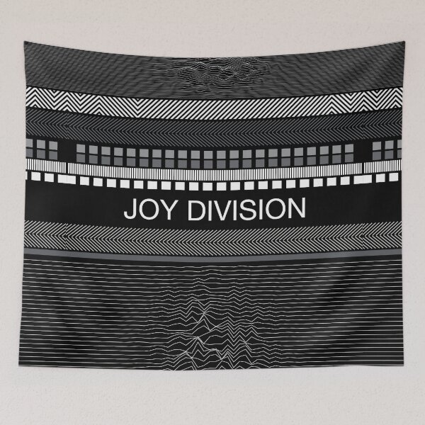 Item preview, JOY DIVISION inspired Unknown Pleasures art designed and sold by Lifer Art and Design.