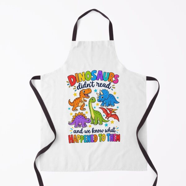 Item preview, Dinosaurs Didn't Read Colorful Teacher Librarian Graphic designed and sold by Whirx.