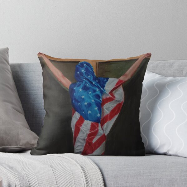 Item preview, Allegory of America on the Cross designed and sold by RoderickArtDC.