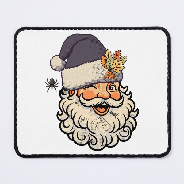 Item preview, Creepy Retro Santa | Spooky Halloween Christmas Mashup designed and sold by SunandShade.